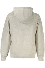 JORDAN KIDS' GRAY ZIP-UP SWEATSHIRT