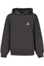 JORDAN KIDS' BLACK ZIP-UP SWEATSHIRT