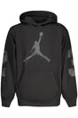 JORDAN KIDS' BLACK ZIP-UP SWEATSHIRT