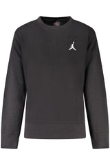 JORDAN KIDS' BLACK ZIP-UP SWEATSHIRT