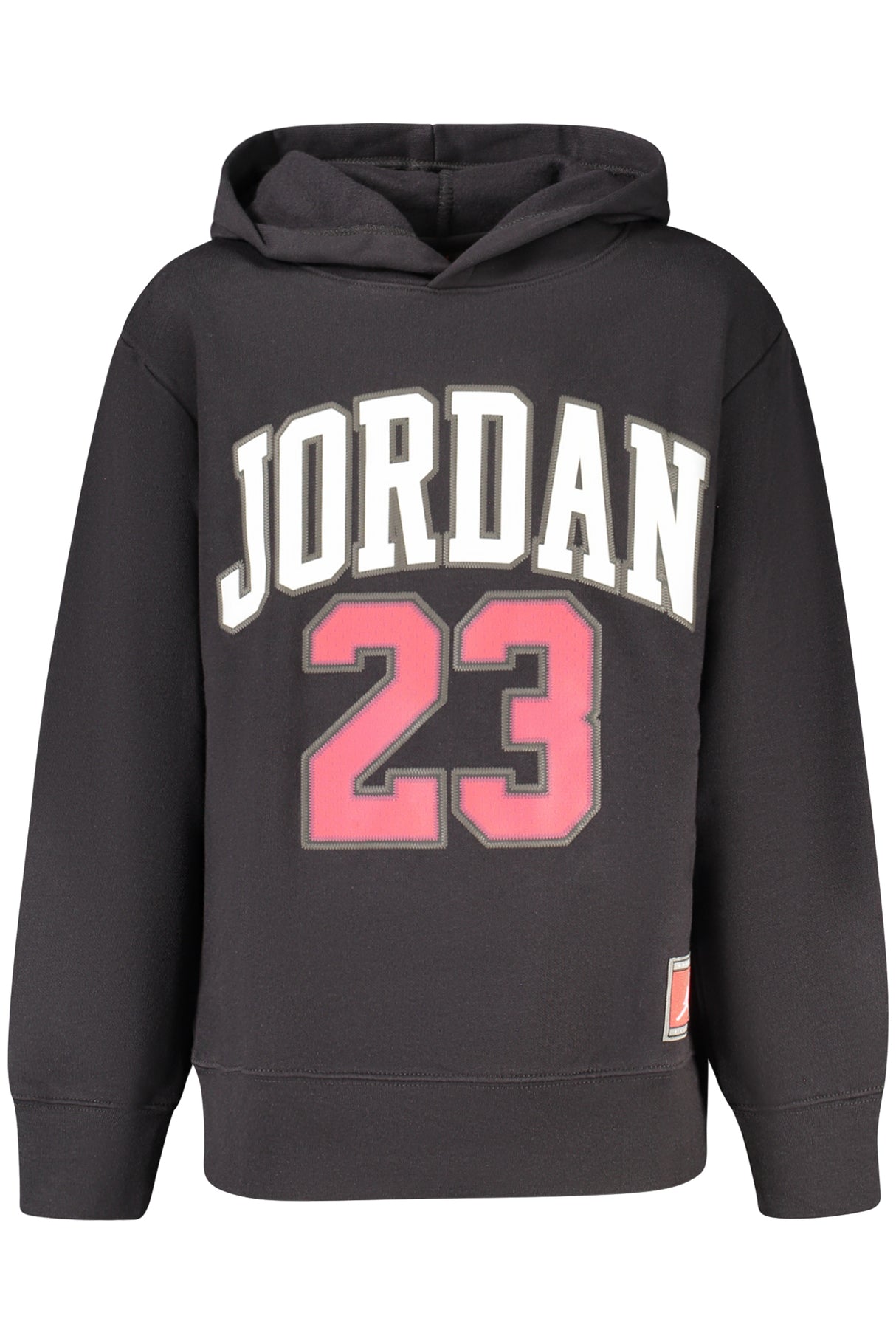JORDAN KIDS' BLACK ZIP-UP SWEATSHIRT