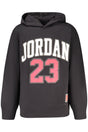 JORDAN KIDS' BLACK ZIP-UP SWEATSHIRT