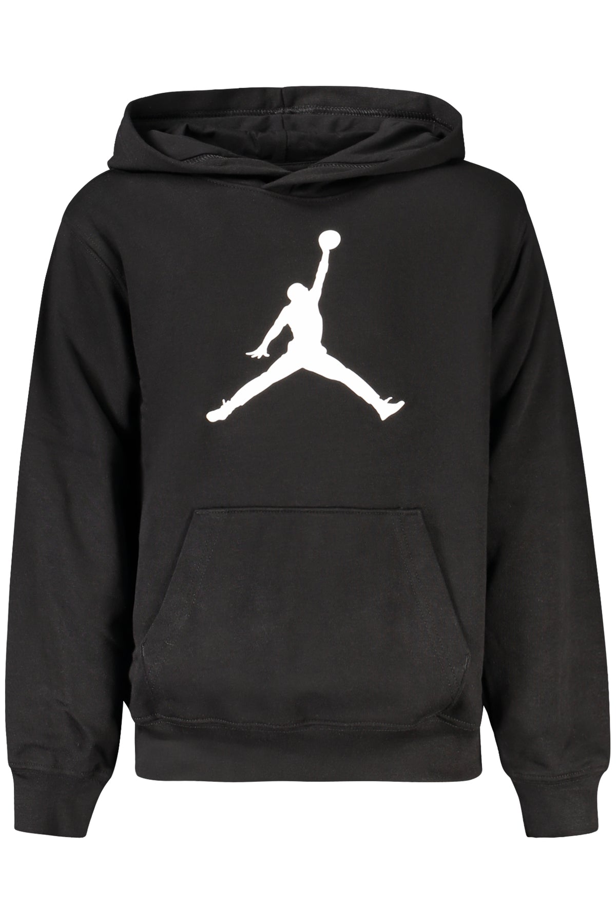 JORDAN KIDS' BLACK ZIP-UP SWEATSHIRT
