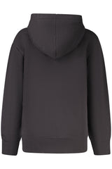 JORDAN KIDS' BLACK ZIP-UP SWEATSHIRT