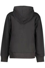 JORDAN KIDS' BLACK ZIP-UP SWEATSHIRT