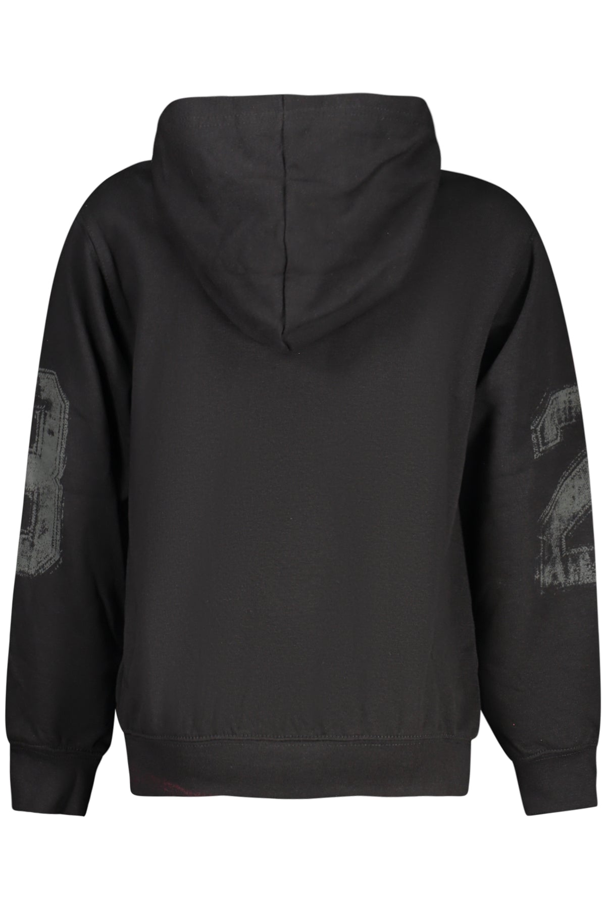 JORDAN KIDS' BLACK ZIP-UP SWEATSHIRT