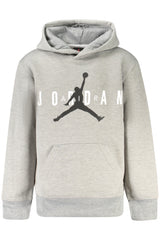 JORDAN MEN'S GRAY ZIP-UP SWEATSHIRT
