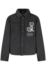 JORDAN MEN'S BLACK ZIP-UP SWEATSHIRT