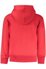 JORDAN MEN'S RED ZIP-UP SWEATSHIRT