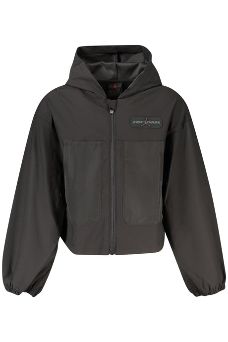 JORDAN JACKET FOR GIRLS, BLACK