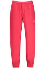 JORDAN RED LONG TRACK PANTS FOR KIDS