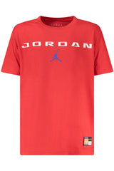 JORDAN RED SHORT-SLEEVE T-SHIRT FOR KIDS