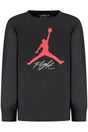 JORDAN LONG-SLEEVED T-SHIRT FOR KIDS, BLACK