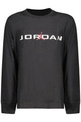 JORDAN LONG-SLEEVED T-SHIRT FOR KIDS, BLACK