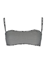 KARL LAGERFELD BEACHWEAR SWIMSUIT TOP WOMEN BLACK