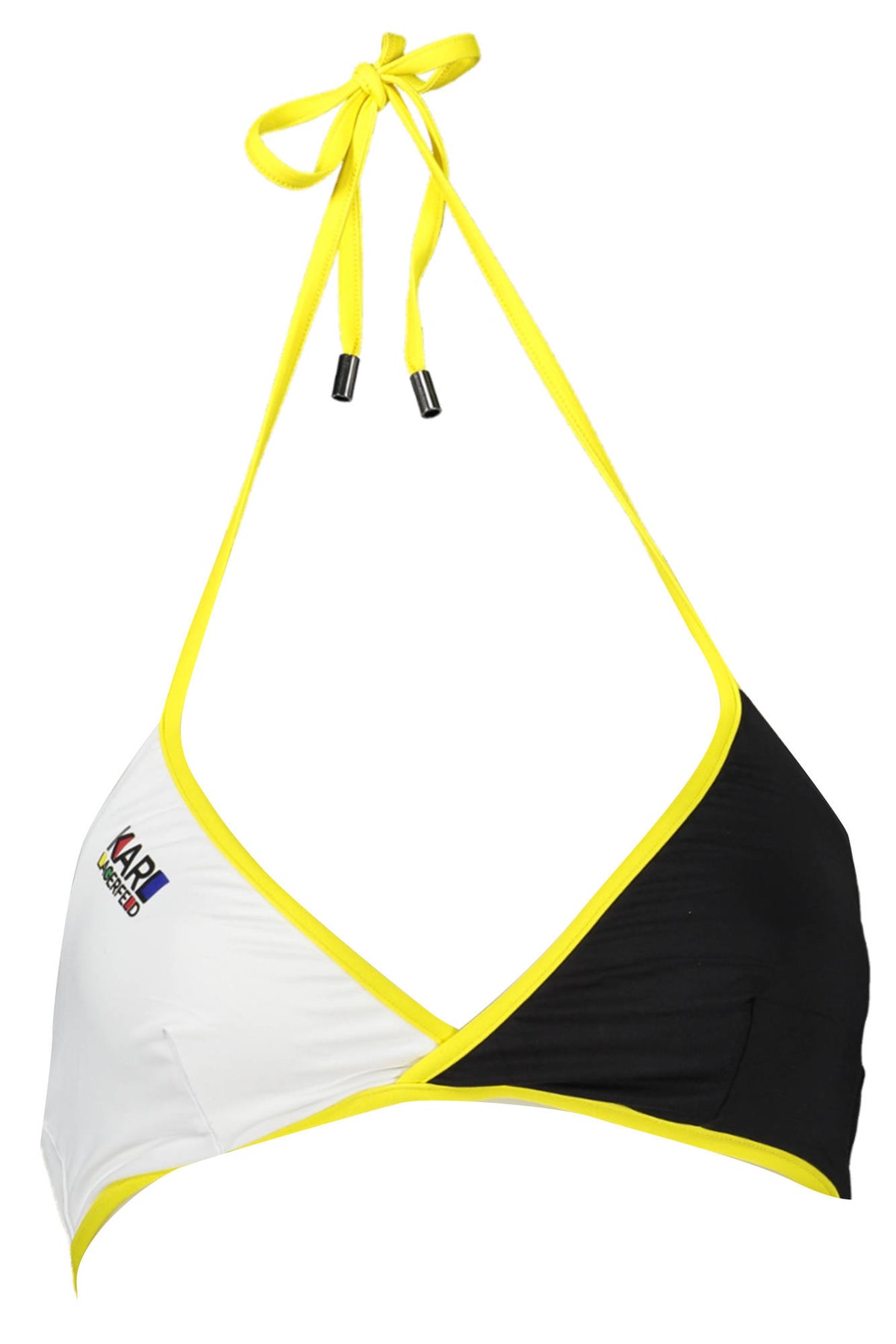 KARL LAGERFELD BEACHWEAR SWIMSUIT TOP WOMEN BLACK