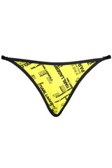 KARL LAGERFELD BEACHWEAR SWIMSUIT BOTTOM WOMEN YELLOW