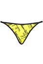 KARL LAGERFELD BEACHWEAR SWIMSUIT BOTTOM WOMEN YELLOW