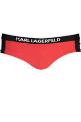 KARL LAGERFELD BEACHWEAR SWIMSUIT BOTTOM WOMEN RED