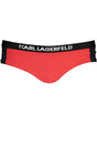 KARL LAGERFELD BEACHWEAR SWIMSUIT BOTTOM WOMEN RED