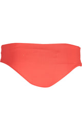 KARL LAGERFELD BEACHWEAR SWIMSUIT SIDE BOTTOM WOMAN RED