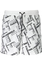 KARL LAGERFELD BEACHWEAR SWIMSUIT BOTTOM MEN WHITE