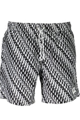 KARL LAGERFELD BEACHWEAR SWIMSUIT BOTTOM MEN WHITE