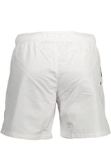 KARL LAGERFELD BEACHWEAR SWIMSUIT BOTTOM MEN WHITE