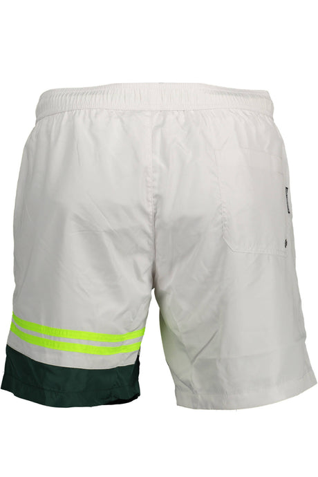 KARL LAGERFELD BEACHWEAR SWIMSUIT BOTTOM MEN WHITE