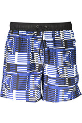 KARL LAGERFELD BEACHWEAR SWIMSUIT BOTTOM MEN BLUE