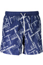 KARL LAGERFELD BEACHWEAR SWIMSUIT BOTTOM MEN BLUE
