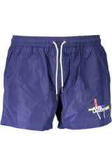 KARL LAGERFELD BEACHWEAR SWIMSUIT BOTTOM MEN BLUE