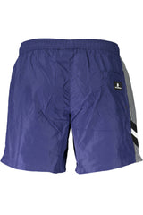 KARL LAGERFELD BEACHWEAR SWIMSUIT PARTS UNDER MAN BLUE