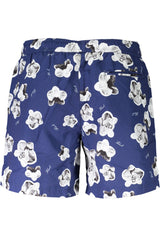 KARL LAGERFELD BEACHWEAR SWIMSUIT BOTTOM MEN BLUE