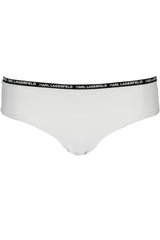 KARL LAGERFELD SWIMSUIT PART UNDER WHITE WOMAN