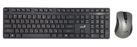 Genius Keyboard-Mouse Set Wireless AI+Voice Typing KM-8216S Russian