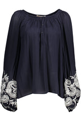 KOCCA LONG SLEEVE SHIRT BLUE WOMAN