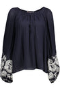 KOCCA LONG SLEEVE SHIRT BLUE WOMAN