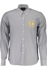 LA MARTINA LONG SLEEVE SHIRT MEN BLUE