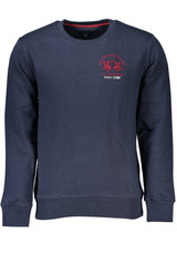 LA MARTINA MEN'S BLUE ZIPLESS SWEATSHIRT