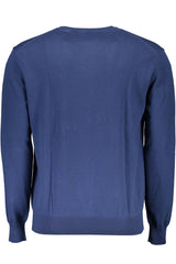 LA MARTINA MEN'S BLUE SWEATER