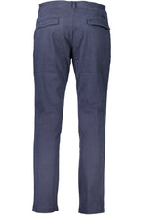 LA MARTINA BLUE MEN'S TROUSERS
