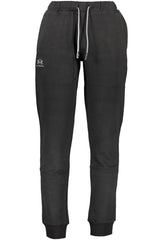 LA MARTINA BLACK MEN'S TROUSERS