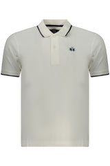 LA MARTINA MEN'S SHORT-SLEEVE POLO SHIRT WHITE