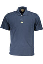 LA MARTINA MEN'S SHORT SLEEVED POLO SHIRT BLUE