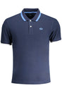 LA MARTINA MEN'S BLUE SHORT SLEEVED POLO SHIRT