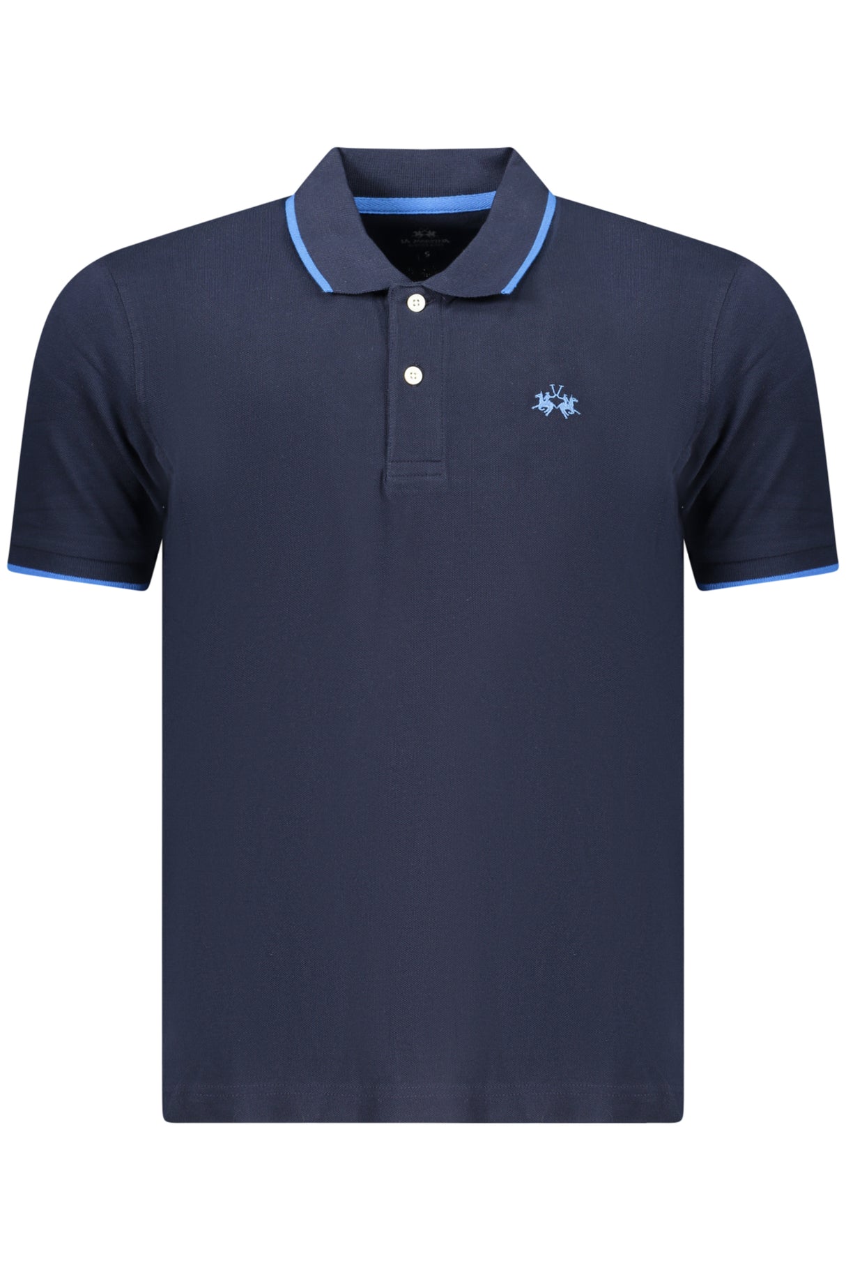 LA MARTINA MEN'S SHORT-SLEEVE POLO SHIRT, BLUE