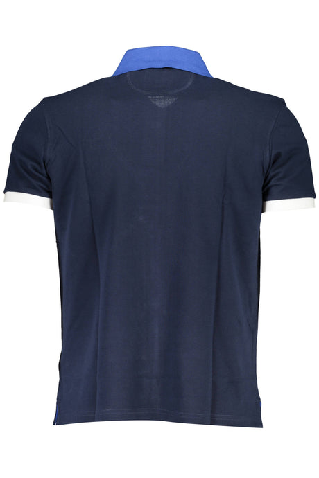 LA MARTINA MEN'S SHORT SLEEVE POLO BLUE