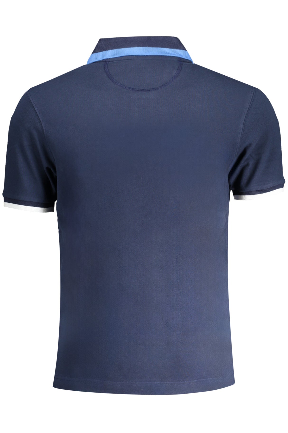 LA MARTINA MEN'S BLUE SHORT SLEEVED POLO SHIRT