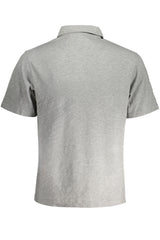 LA MARTINA MEN'S GRAY SHORT SLEEVED POLO SHIRT